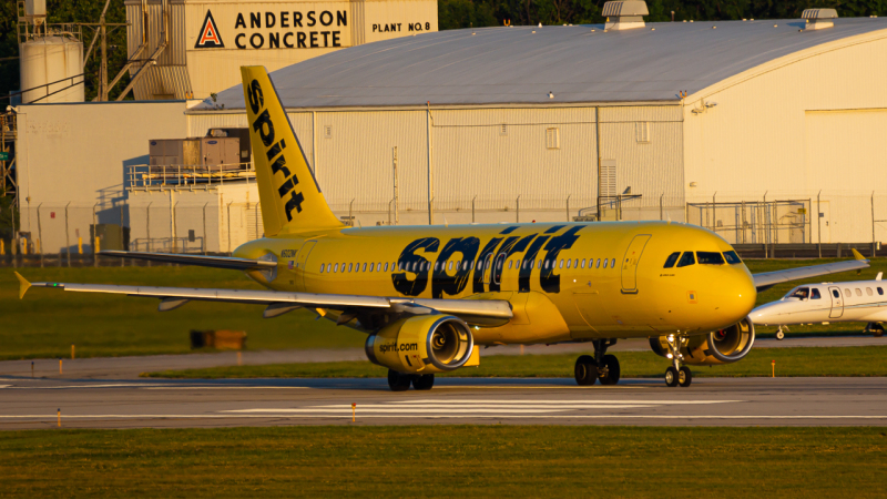 Photo of N602NK - Spirit Airlines Airbus A320 at CMH on AeroXplorer Aviation Database
