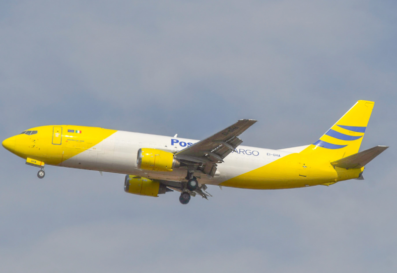 Photo of EI-GHA - Poste air cargo  Boeing 737-400 at TLV on AeroXplorer Aviation Database