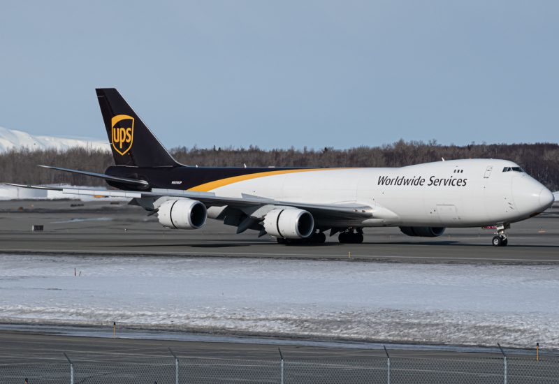 Photo of N609UP - United Parcel Service Boeing 747-8F at ANC on AeroXplorer Aviation Database