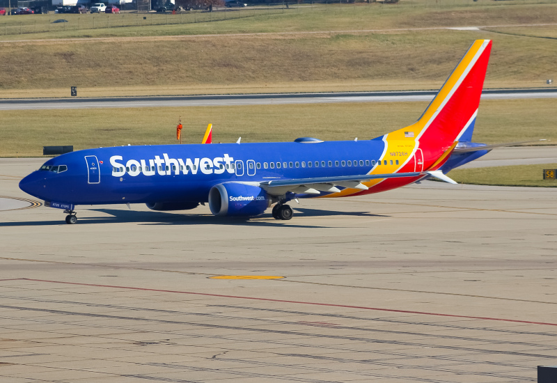 Photo of N8726H - Southwest Airlines Boeing 737 MAX 8 at CVG on AeroXplorer Aviation Database