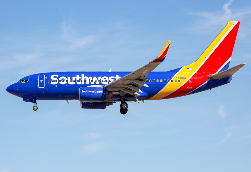 Photo of N431WN - Southwest Airlines Boeing 737-700 at BWI on AeroXplorer Aviation Database