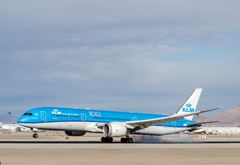Photo of PH-BHC - KLM Boeing 787-9 at LAS on AeroXplorer Aviation Database
