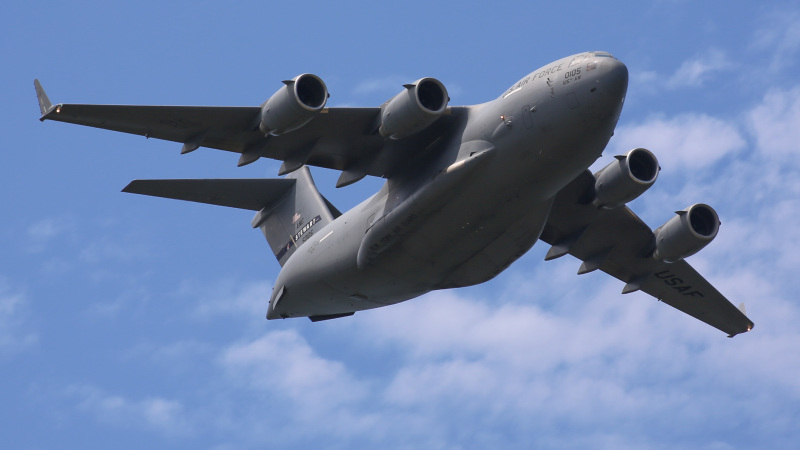 Photo of 50105 - USAF - United States Air Force Boeing C-17 Globemaster III at MGJ on AeroXplorer Aviation Database