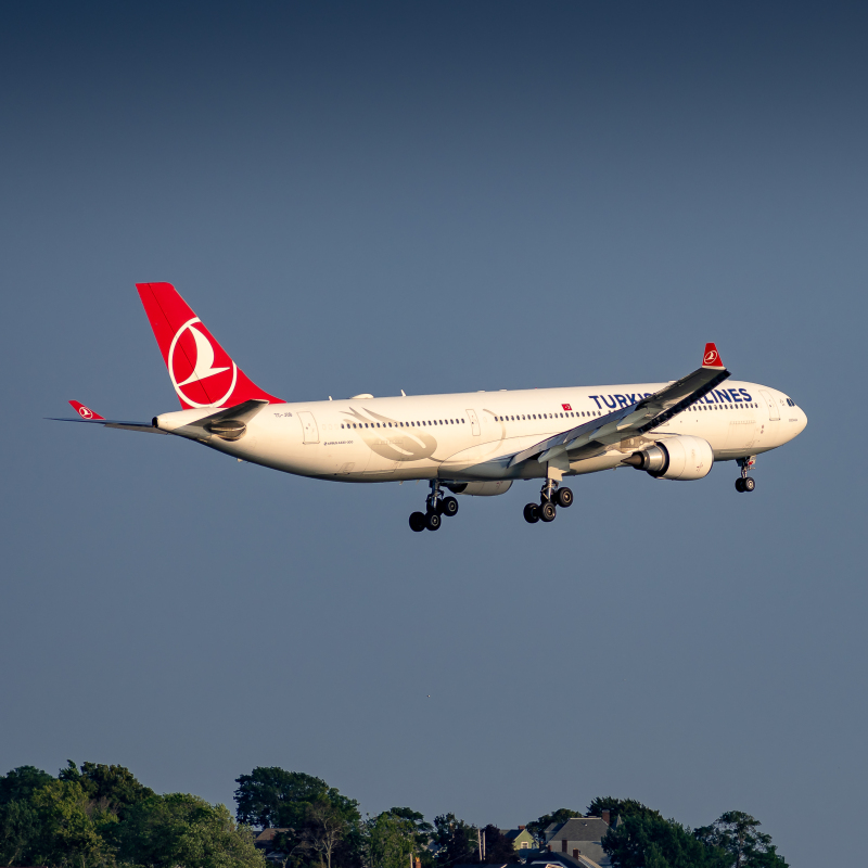 Photo of TC-JOB - Turkish Airlines Airbus A330-300 at BOS on AeroXplorer Aviation Database
