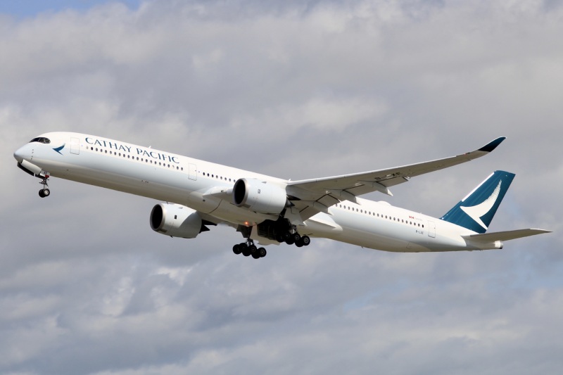 Photo of B-LXE - Cathay Pacific  Airbus A350-1000 at AKL on AeroXplorer Aviation Database