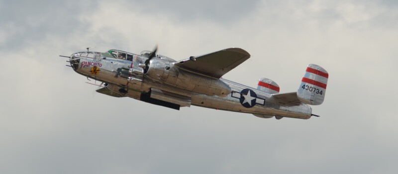 Photo of N9079Z - PRIVATE  North American B-25 Mitchell at MGJ on AeroXplorer Aviation Database