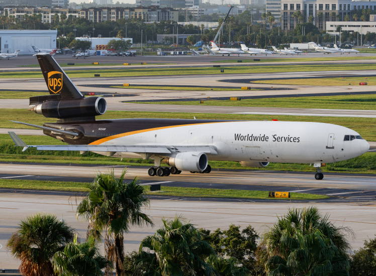 Photo of N252UP - United Parcel Service McDonnell Douglas MD-11F at TPA on AeroXplorer Aviation Database