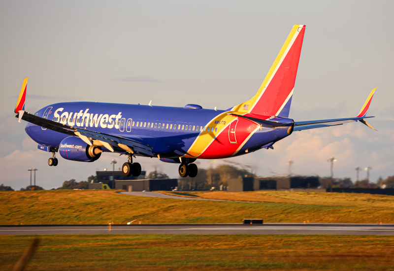 Photo of N8677A - Southwest Airlines Boeing 737-800 at BWI on AeroXplorer Aviation Database