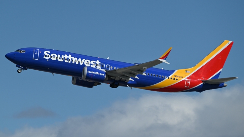 Photo of N8864H - Southwest Airlines Boeing 737 MAX 8 at RNO on AeroXplorer Aviation Database
