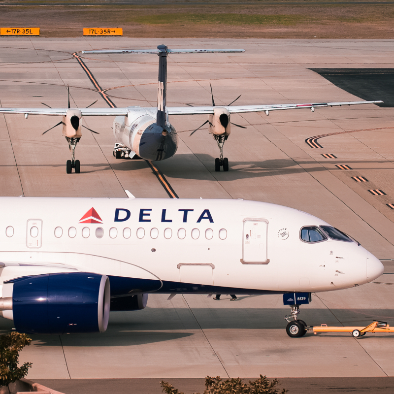 Photo of N129DU - Delta Airlines Airbus A220-100 at SMF on AeroXplorer Aviation Database