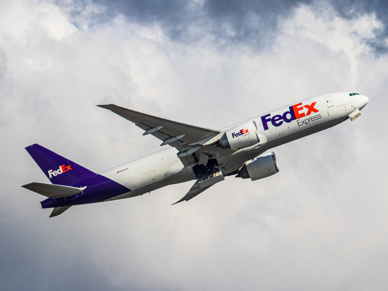 Photo of N854FD - FedEx Express Boeing 777-F at HKG on AeroXplorer Aviation Database