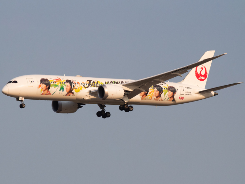 Photo of JA873J - Japan Airlines  Boeing 787-9 at DFW on AeroXplorer Aviation Database