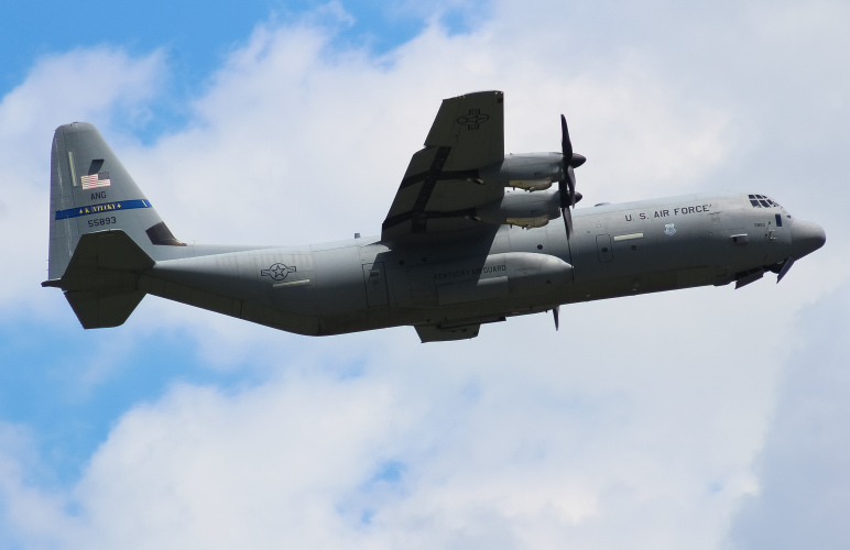 Photo of 15-5893 - USAF - United States Air Force Lockheed C-130J Hercules at LUK on AeroXplorer Aviation Database