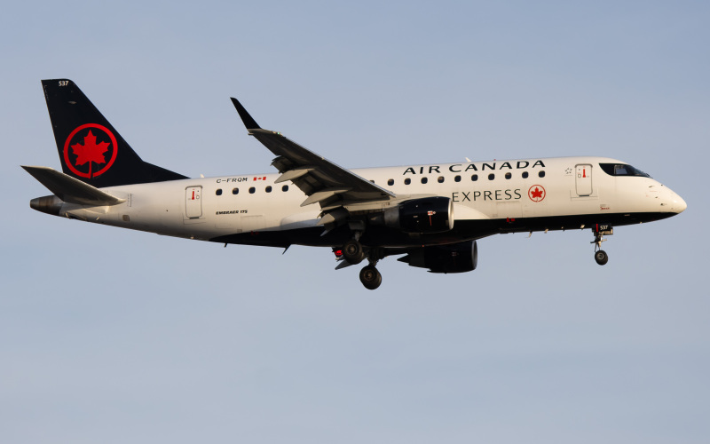 Photo of C-FRQM - Air Canada Embraer E175 at EWR on AeroXplorer Aviation Database