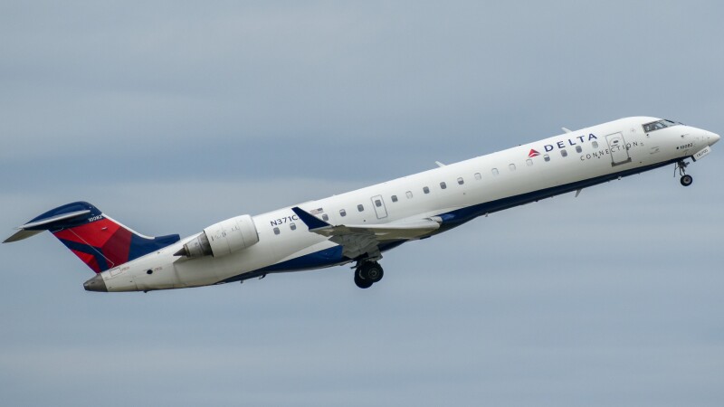 Photo of N371CA - Delta Connection Mitsubishi CRJ-700 at CVG on AeroXplorer Aviation Database