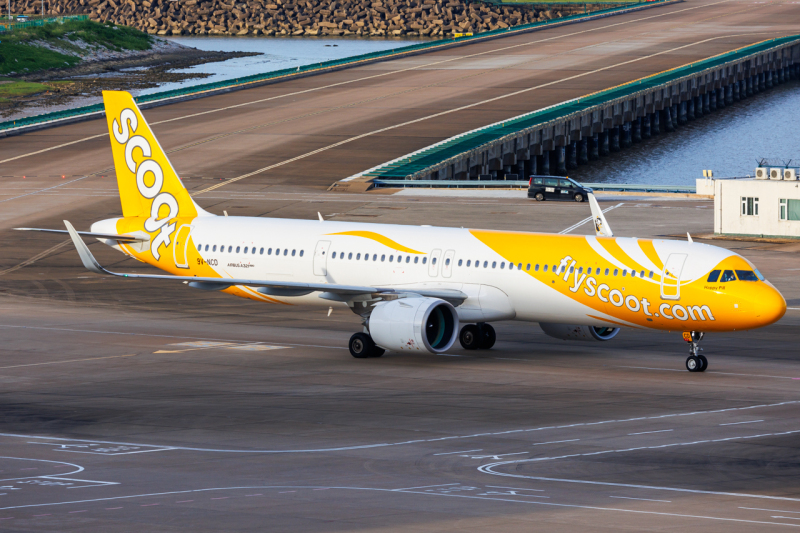 Photo of 9V-NCD - Scoot Airbus A321NEO at MFM on AeroXplorer Aviation Database