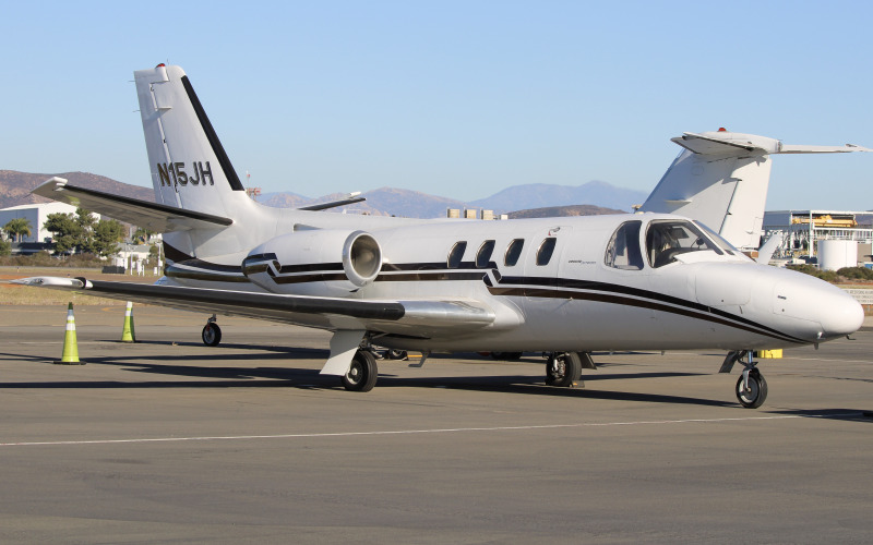 Photo of N15JH - Apogee Finance Cessna Citation 500 at MYF on AeroXplorer Aviation Database
