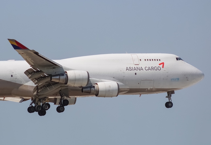 Photo of HL7413 - Asiana Airlines Cargo Boeing 747-400F at ORD on AeroXplorer Aviation Database