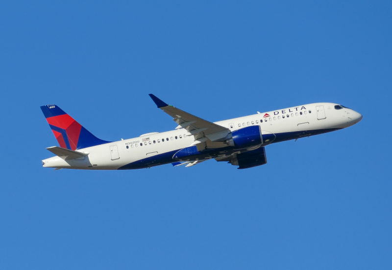 Photo of N302DU - Delta Airlines Airbus A220-300 at AUS on AeroXplorer Aviation Database