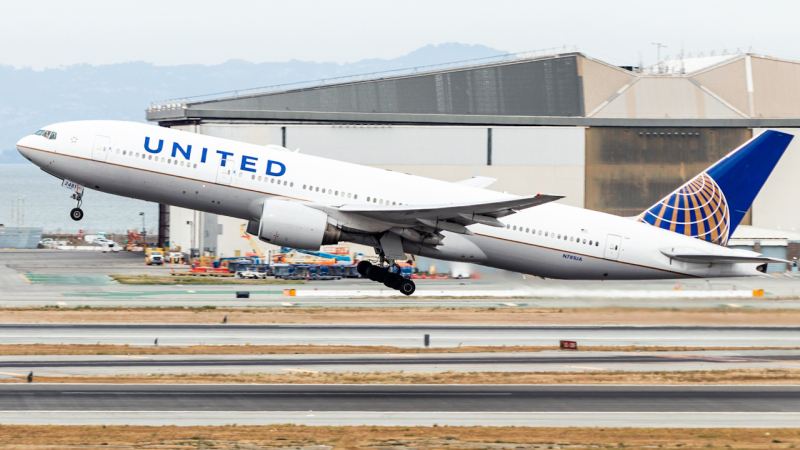 Photo of N781UA - United Airlines Boeing 777-200 at SFO on AeroXplorer Aviation Database