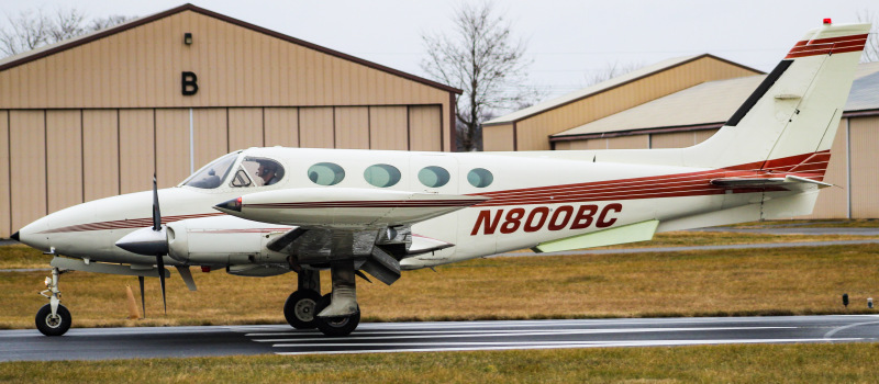 Photo of N800BC - PRIVATE Cessna 340A at S37 on AeroXplorer Aviation Database