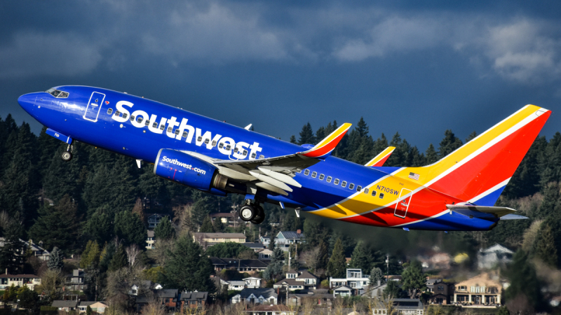 Photo of N710SW - Southwest Airlines Boeing 737-700 at PDX on AeroXplorer Aviation Database