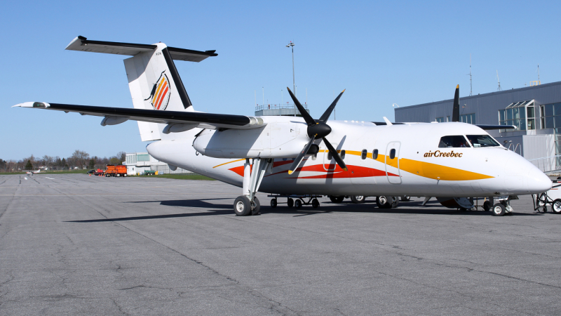 Photo of C-GXCN - Air Creecbec De Havilland Dash-8 Q100 at CYGK on AeroXplorer Aviation Database