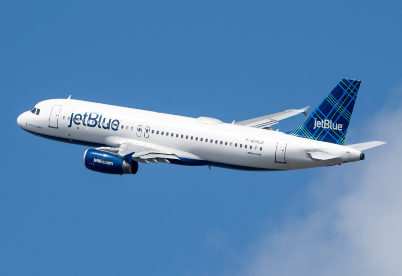 Photo of N519JB - JetBlue Airways Airbus A320 at EWR on AeroXplorer Aviation Database