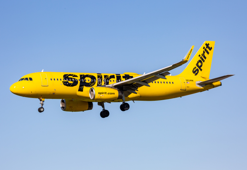 Photo of N624NK - Spirit Airlines Airbus A320 at BWI on AeroXplorer Aviation Database