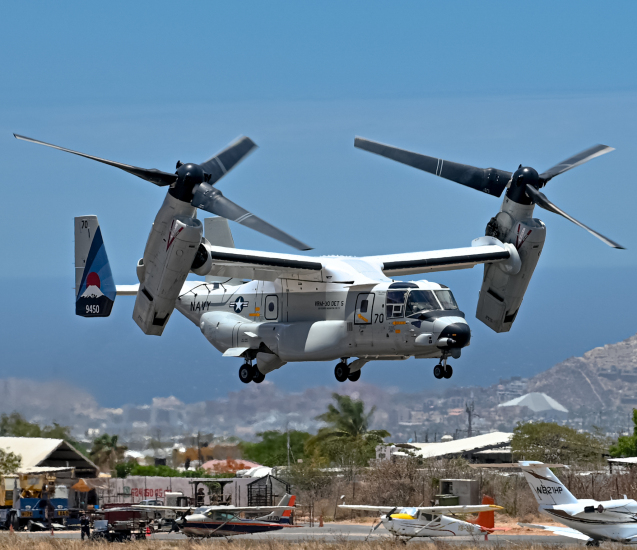 Photo of 169450 - USN - United States Navy Bell Boeing CMV-22B Osprey at CSL on AeroXplorer Aviation Database