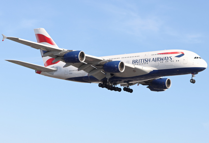 Photo of G-XLEL - British Airways Airbus A380-800 at LHR on AeroXplorer Aviation Database