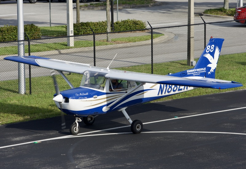 Photo of N188ER - Embry-Riddle Aeronautical University Cessna 172 at DAB on AeroXplorer Aviation Database