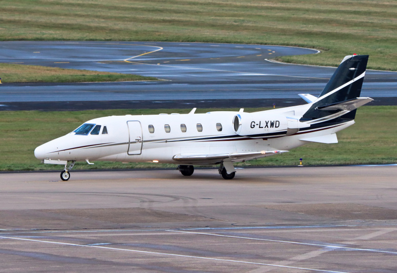 Photo of G-LXWD - PRIVATE Cessna 560XL at BHX on AeroXplorer Aviation Database