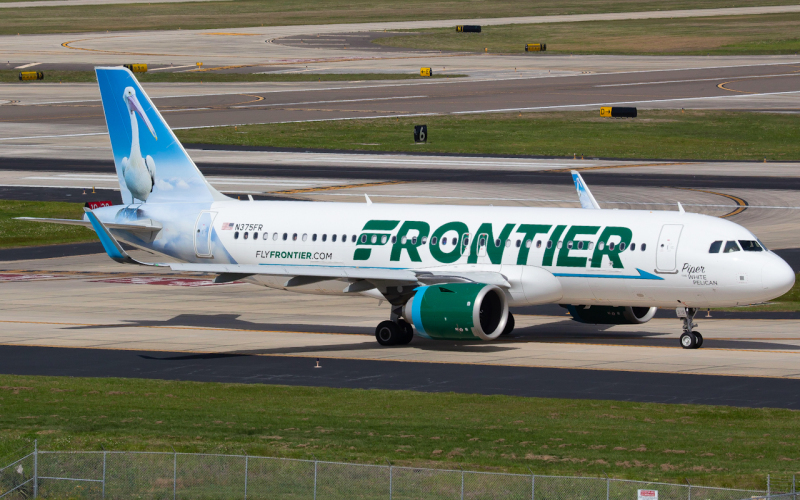 Photo of N375FR - Frontier Airlines Airbus A320NEO at TPA on AeroXplorer Aviation Database