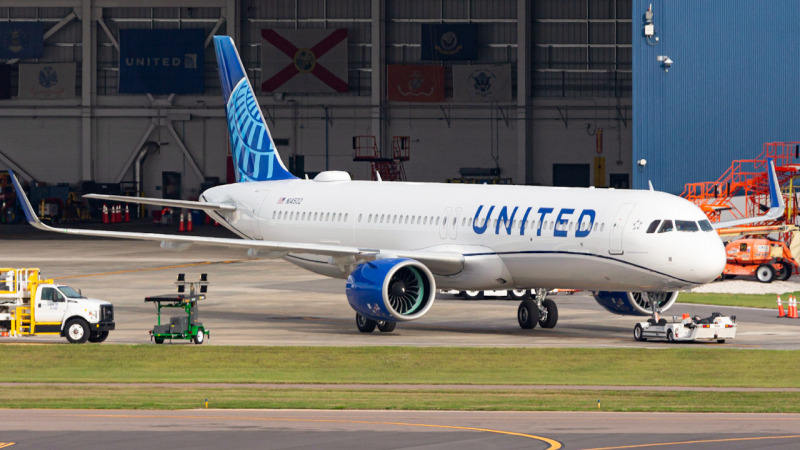Photo of N14502 - united Airlines Airbus A321-271NX at TPA on AeroXplorer Aviation Database