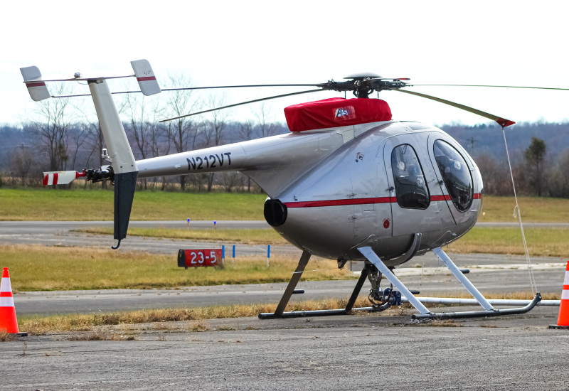 Photo of N212VT - PRIVATE  Hughs 369D at AMT on AeroXplorer Aviation Database