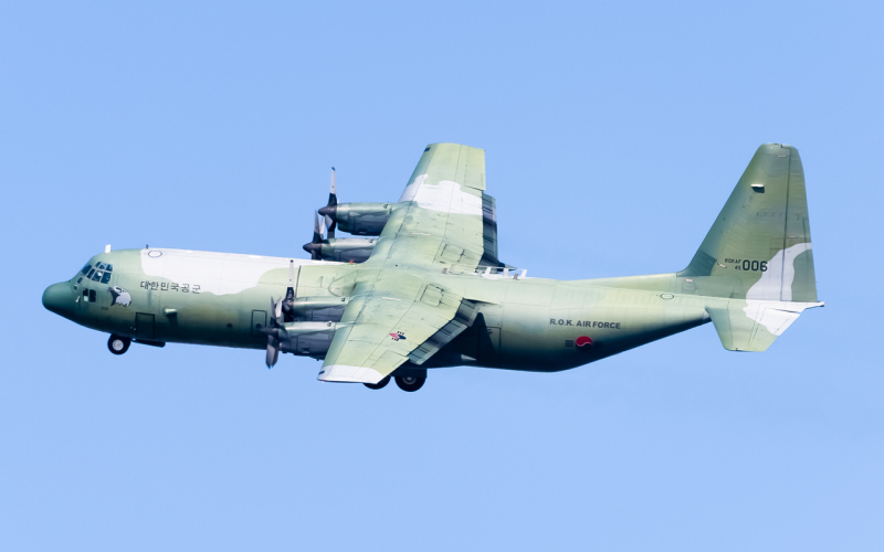 Photo of 45-006 - ROKAF C-130H-30 Hercules at PUS on AeroXplorer Aviation Database