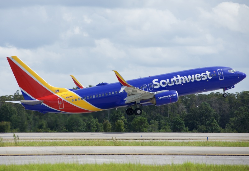 Photo of N8314L - Southwest Airlines Boeing 737-800 at MCO on AeroXplorer Aviation Database