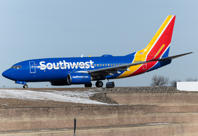 Photo of N228WN - Southwest Airlines Boeing 737-700 at MHT on AeroXplorer Aviation Database