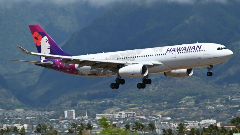 Photo of N373HA - Hawaiian Airlines Airbus A330-200 at OGG on AeroXplorer Aviation Database