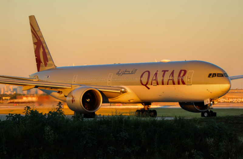 Photo of A7-BEI - Qatar Airways Boeing 777-300ER at ORD on AeroXplorer Aviation Database