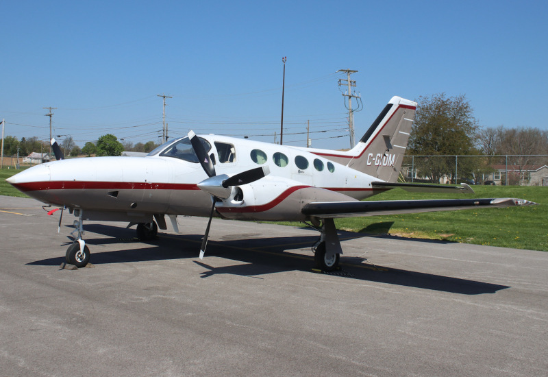 Photo of C-GYDM - PRIVATE Cessna 421C at THV on AeroXplorer Aviation Database