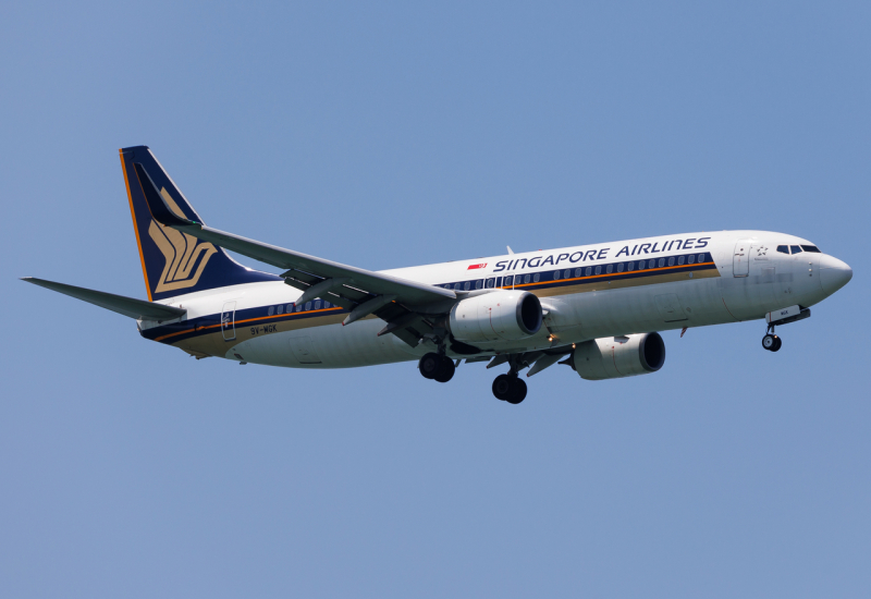 Photo of 9V-MGK - Singapore Airlines Boeing 737-800 at SIN on AeroXplorer Aviation Database