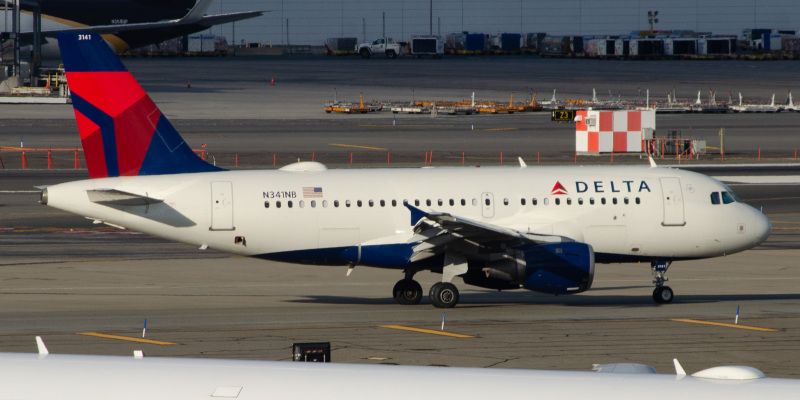 Photo of N341NB - Delta Airlines Airbus A319 at EWR on AeroXplorer Aviation Database