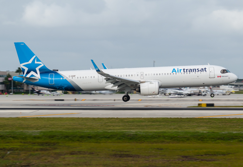 Photo of C-GOIF - Air Transat Airbus A321NEO at FLL on AeroXplorer Aviation Database