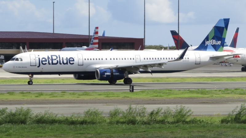 Photo of N945JT - JetBlue Airways Airbus A321-200 at STT on AeroXplorer Aviation Database