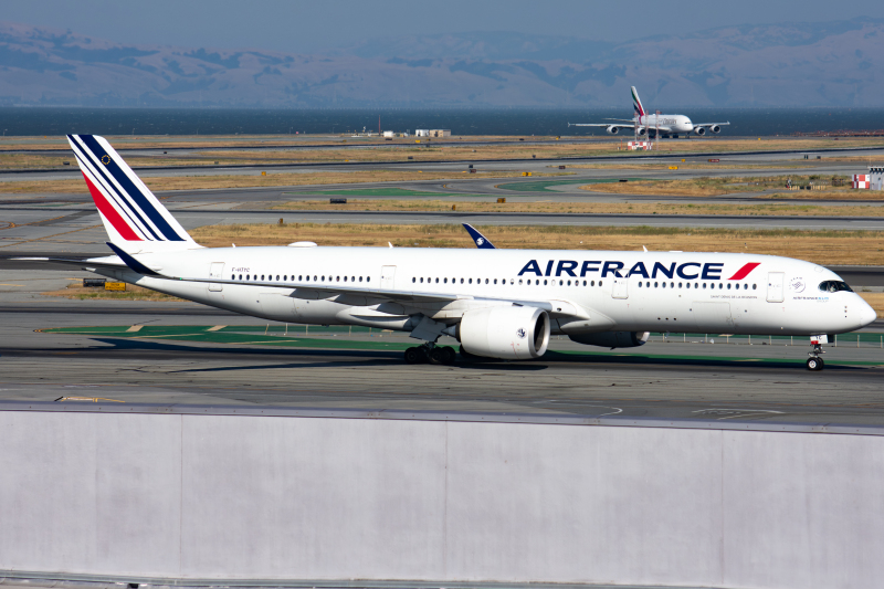 Photo of F-HTYC - Air France Airbus A350-900 at SFO on AeroXplorer Aviation Database