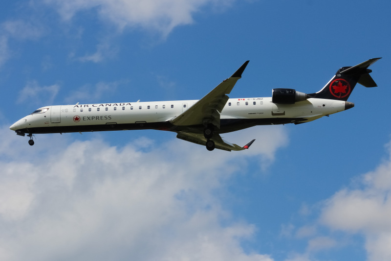 Photo of C-GJNZ - Air Canada Express Mitsubishi CRJ-900 at CVG on AeroXplorer Aviation Database