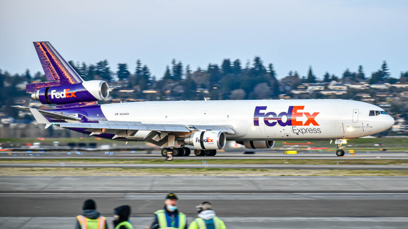 Photo of N529FE - FedEx Express McDonnell Douglas MD-11F at PDX on AeroXplorer Aviation Database