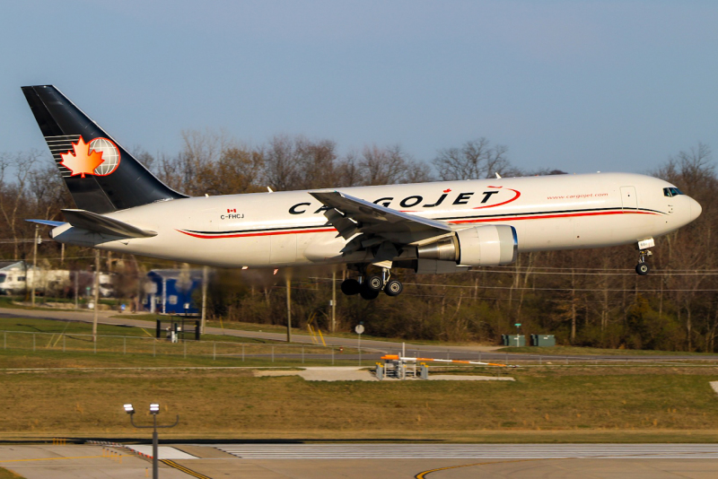 Photo of C-FHCJ - Cargojet Boeing 767-200F at CVG on AeroXplorer Aviation Database